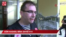 Ağır hasarlı bina sayısı 414