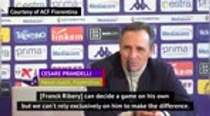 Fiorentina can’t always rely on Ribery – Prandelli