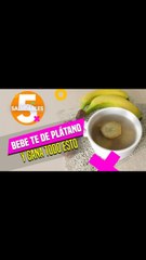 10 razones para tomar té de plátano