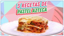 3 Recetas originales para hacer pastel azteca