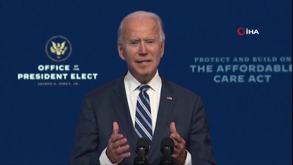 - Joe Biden Seçilmiş Başkan olarak görevi devir alma çalışmalarını sürdürüyor