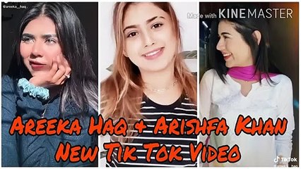 New Tik Tok video For Areeka Haq  & Arishfa Khan / New Tik Tok video.