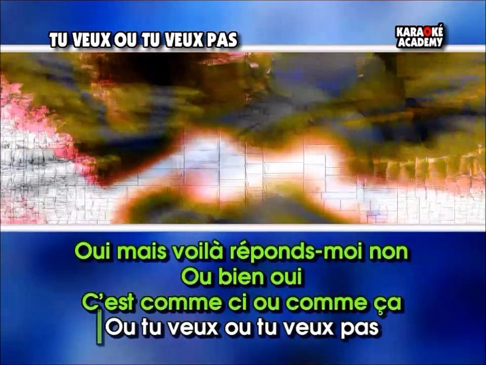 Brigitte Bardot — "Tu veux ou tu veux pas" | Karaoké Academy – Vol. 7