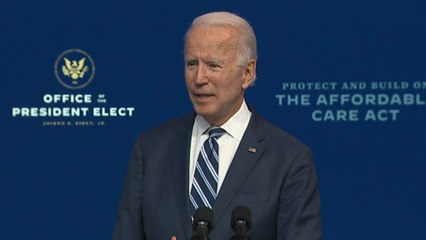 바이든, 유럽 동맹 정상과 통화..."오바마케어 유지" / YTN