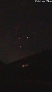 Mysterious UFO Lights Over Houston