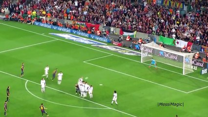 Lionel Messi - Epic Free Kicks LIVE from The Stands  - Fans Camera