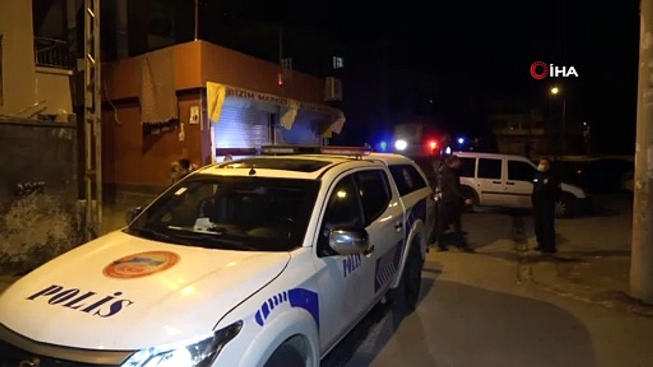 Motosikletli kişilerin silahlı saldırısına uğrayan 2 kişi yaralandı