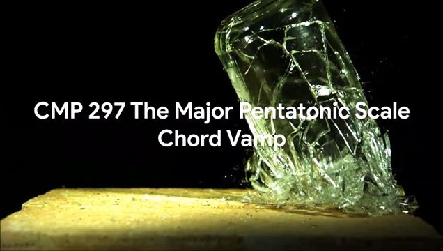 CMP# 297 Major Pentatonic Scale Guitar Backing Track