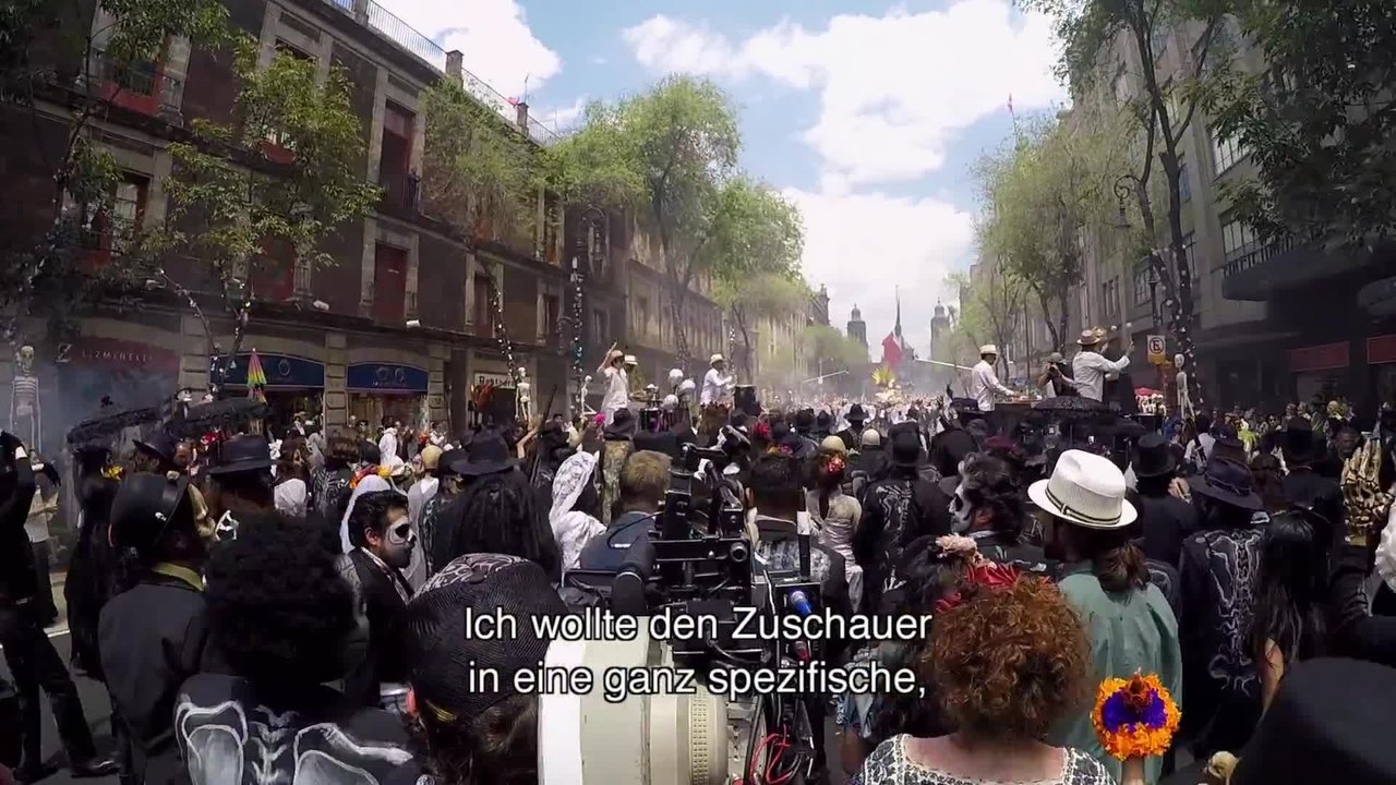 Spectre - Featurette Vlog Day of the Dead Festival (Deutsche UT) HD