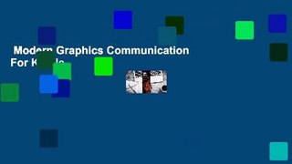Modern Graphics Communication  For Kindle