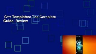 C++ Templates: The Complete Guide  Review