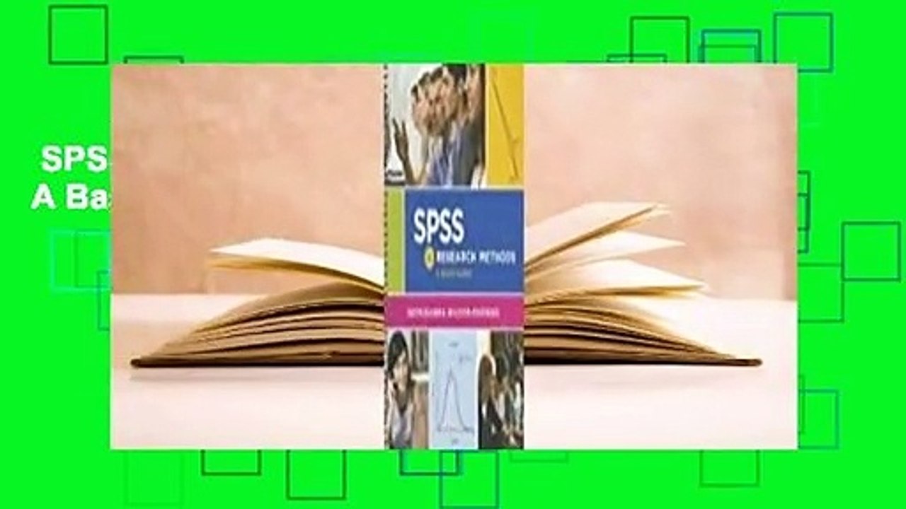 SPSS for Research Methods: A Basic Guide  For Kindle