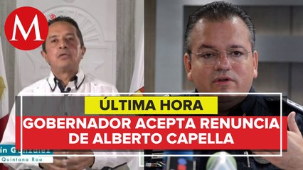 Capella deja SSP de QRoo por investigación tras agresión de policías en Cancún