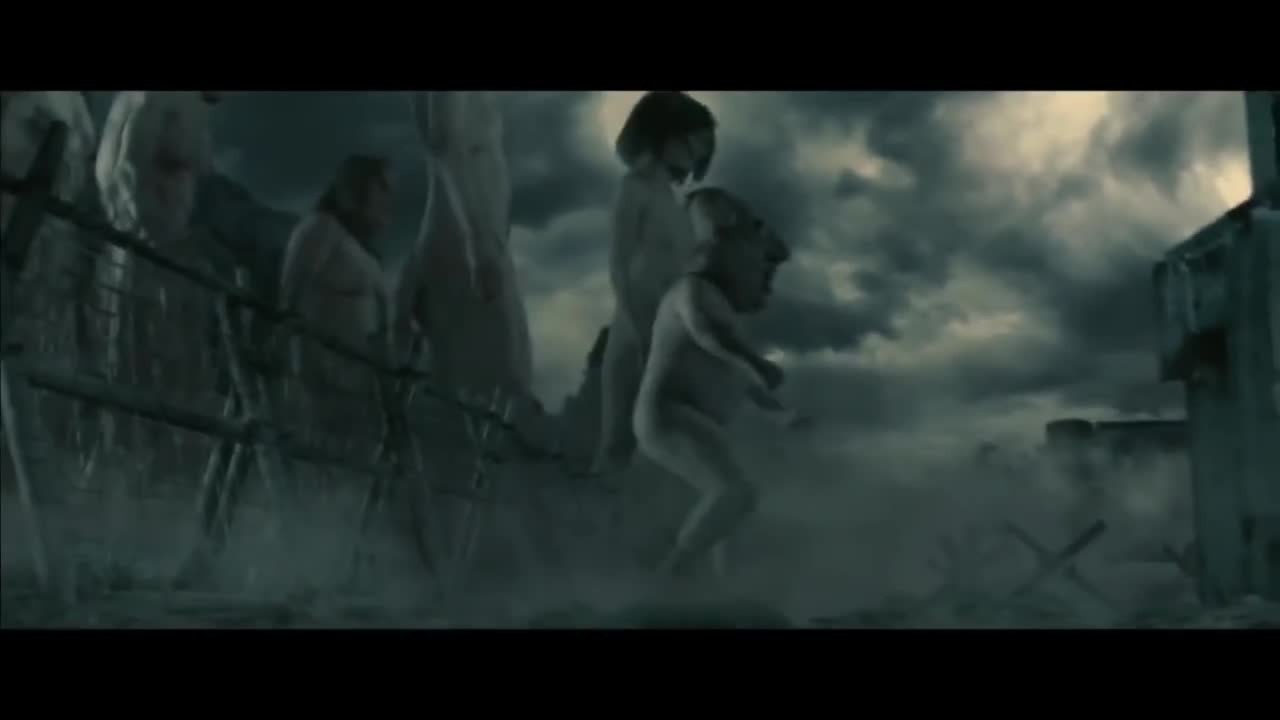 Attack on Titan Clip - Titans Attack (English Subs) HD