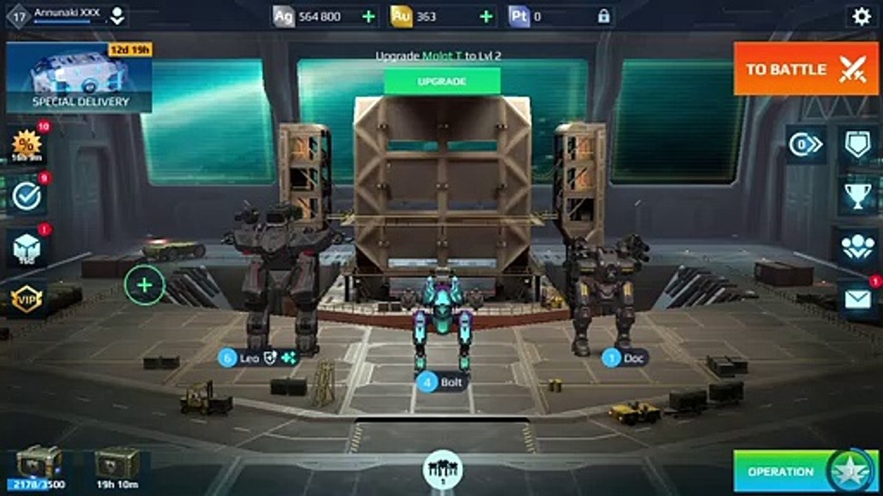 War Robots PC Gameplay - Test Customization for Doc