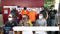 Dua Pelaku Halangi Polisi Tangkap Narkoba Diringkus