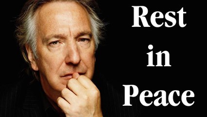 ABSCHIED von Alan Rickman