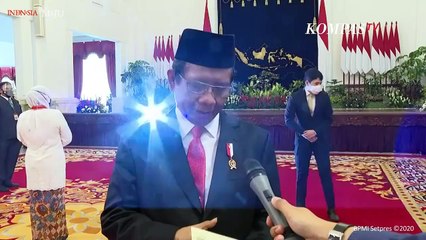 Mahfud MD Ungkap Alasan Gatot Nurmantyo Batal Hadir di Istana