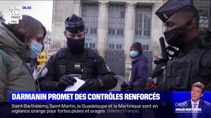 Confinement: Gérald Darmanin réclame un renforcement des contrôles