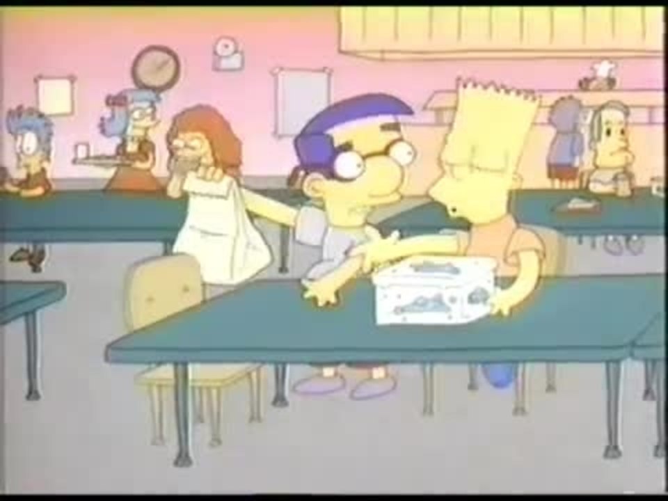 Die Simpsons - 1988 Butterfinger Commercial (Englisch)