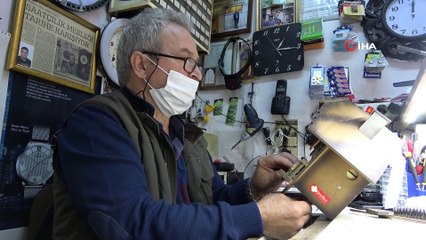 Saatçilik mesleği zamana direniyor