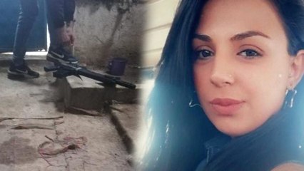 Vurulmadan saniyeler önce hazırlık yapan kocasının fotoğrafını çekti