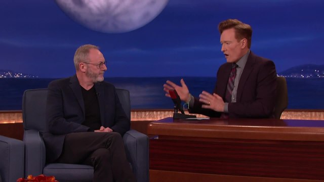 Liam Cunningham Interview with Conan - George R.R. Martin Told Me A Game Of Thrones Secret (English) HD