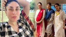 Kareena Kapoor Khan Cradles Her Baby Bump As She Attends A Get-Together