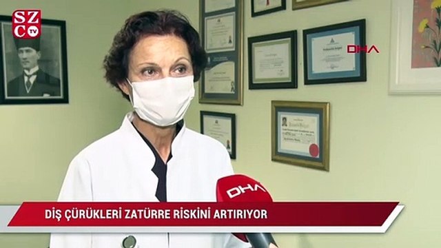 Diş çürükleri zatürre riskini artırıyor