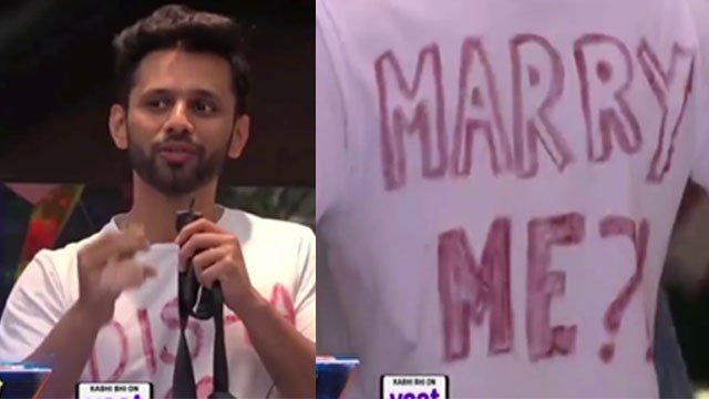 BB14: Rahul Vaidya ने GF Disha Parmar को बड़े ही Romantic अंदाज में किया Propose |FilmiBeat