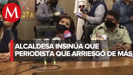 Alcaldesa de Salamanca en tono de cinismo dijo que Israel Vázquez se había expuesto de más