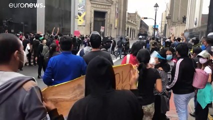 Estallido de ira en Perú tras la investidura como presidente de Manuel Merino