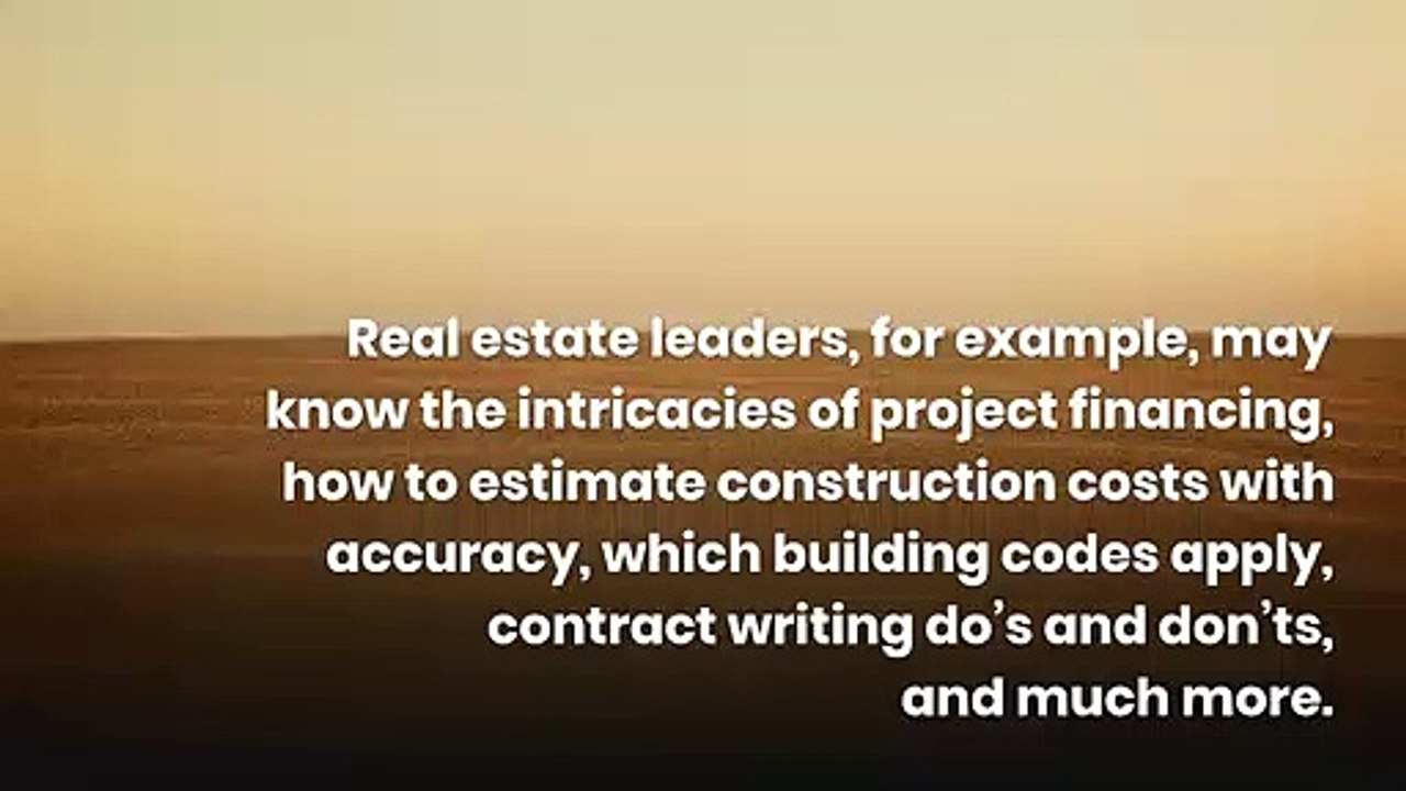 Toby McCosker - Skills for real estate agent's success video