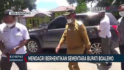 Mendagri Berhentikan Sementara Bupati Boalemo