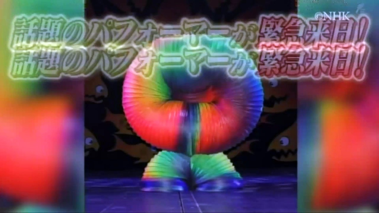 Veniamin's Human Slinky on NHK Broadcast South Korea