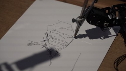 French artist designs robots that can sketch your portrait