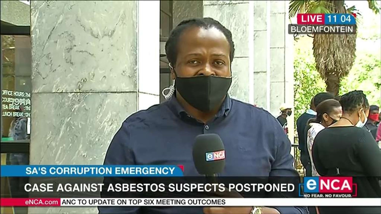 Case against asbestos suspects posponed