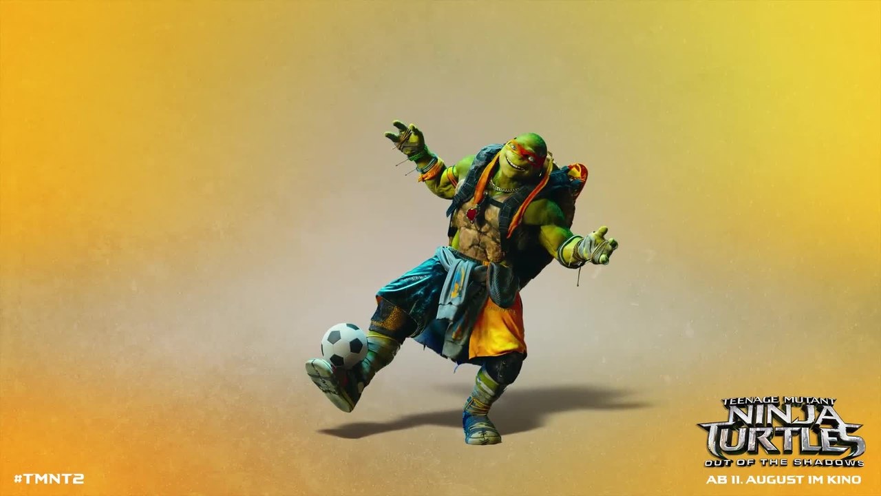 Teenage Mutant Ninja Turtles 2 - Mikey FuÃŸball (Deutsch) HD