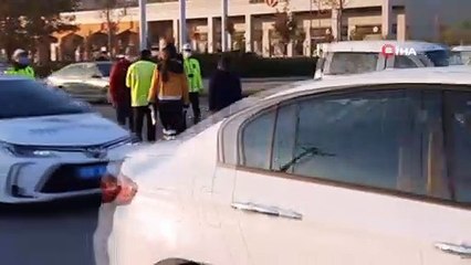 Ekmek parası için yola çıkan kadın güvenlikçi motosiklet çarpması sonucu hayatını kaybetti