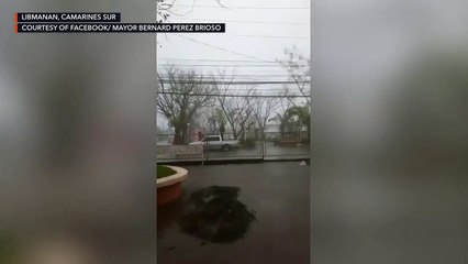 Typhoon Ulysses (Vamco): Heavy rainfall and harsh wind in Libmanan, Camarines Sur