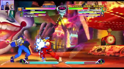 (DC) Marvel vs. Capcom 2 - The New Age of Heroes - playing for fun - Round 10