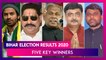 Bihar Election Results 2020: Tej Pratap Yadav, Jitan Ram Mantajhi, Akhrul Iman Among 5 Key Winners
