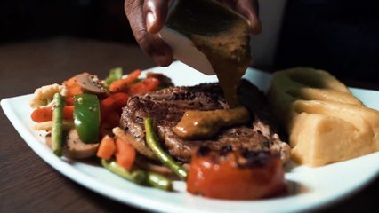 Restaurant food cinematic video advertisement_