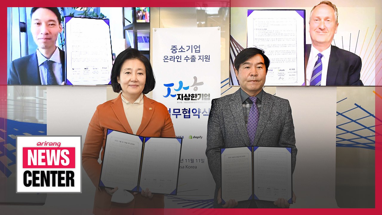 Visa and Shopify partner up with S. Korean startups ministry to support SMEs
