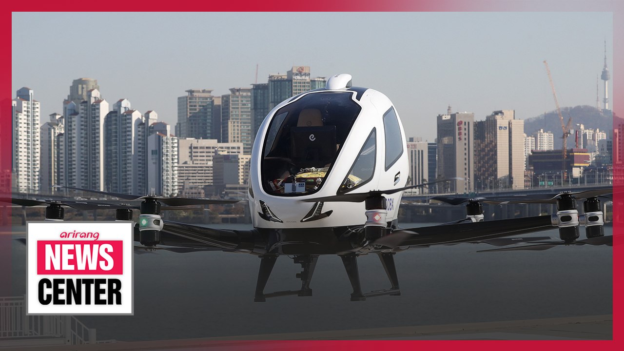 S. Korea tests drone taxi flight for first time in Seoul