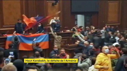 Haut-Karabakh : l'accord de cessez-le-feu provoque la colère des Arméniens