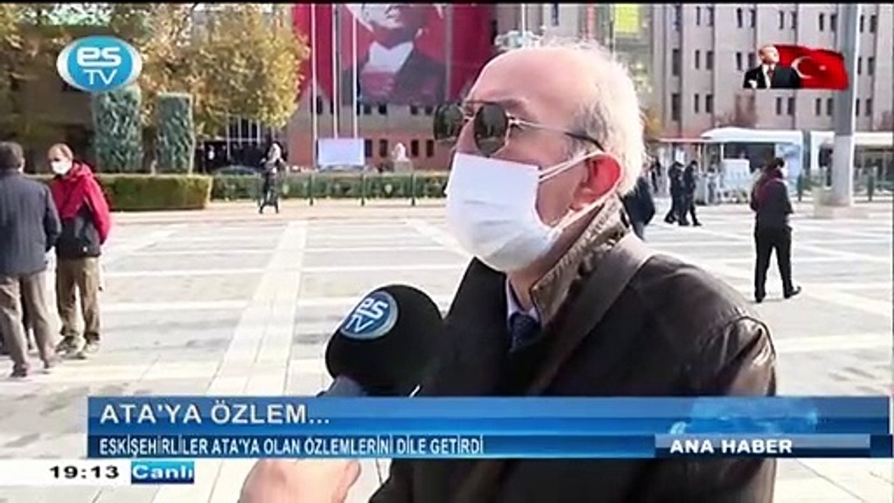 Eskişehirliler Ata'ya olan özlemlerini dile getirdi