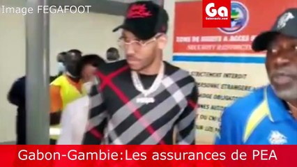 Match Gabon - Gambie : Les mots de PEA