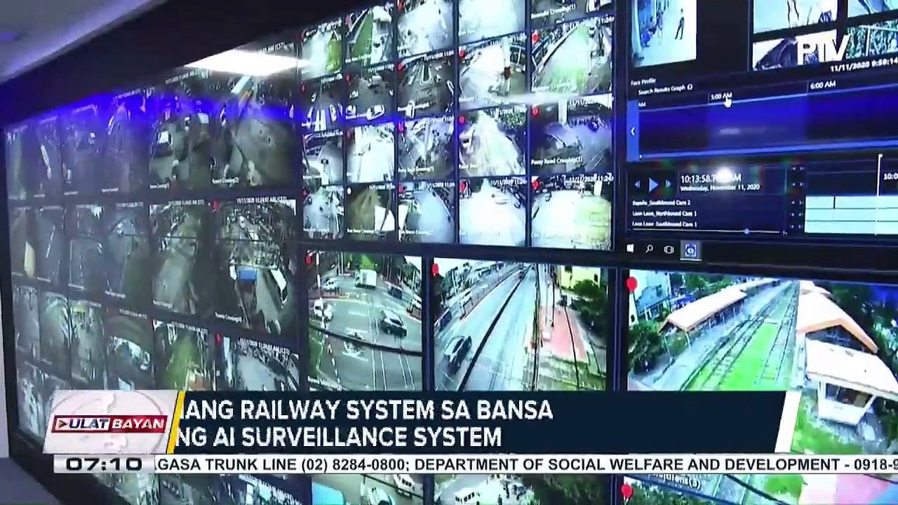 #UlatBayan | PNR, kauna-unahang railway system sa bansa na gagamit ng AI surveillance system