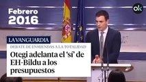 El vídeo con las 5 veces que Sánchez prometió que no pactaría nunca con Bildu